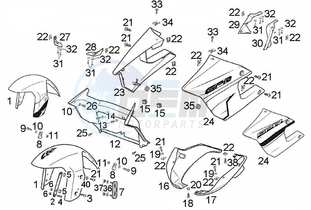 Mudguard (Positions) blueprint