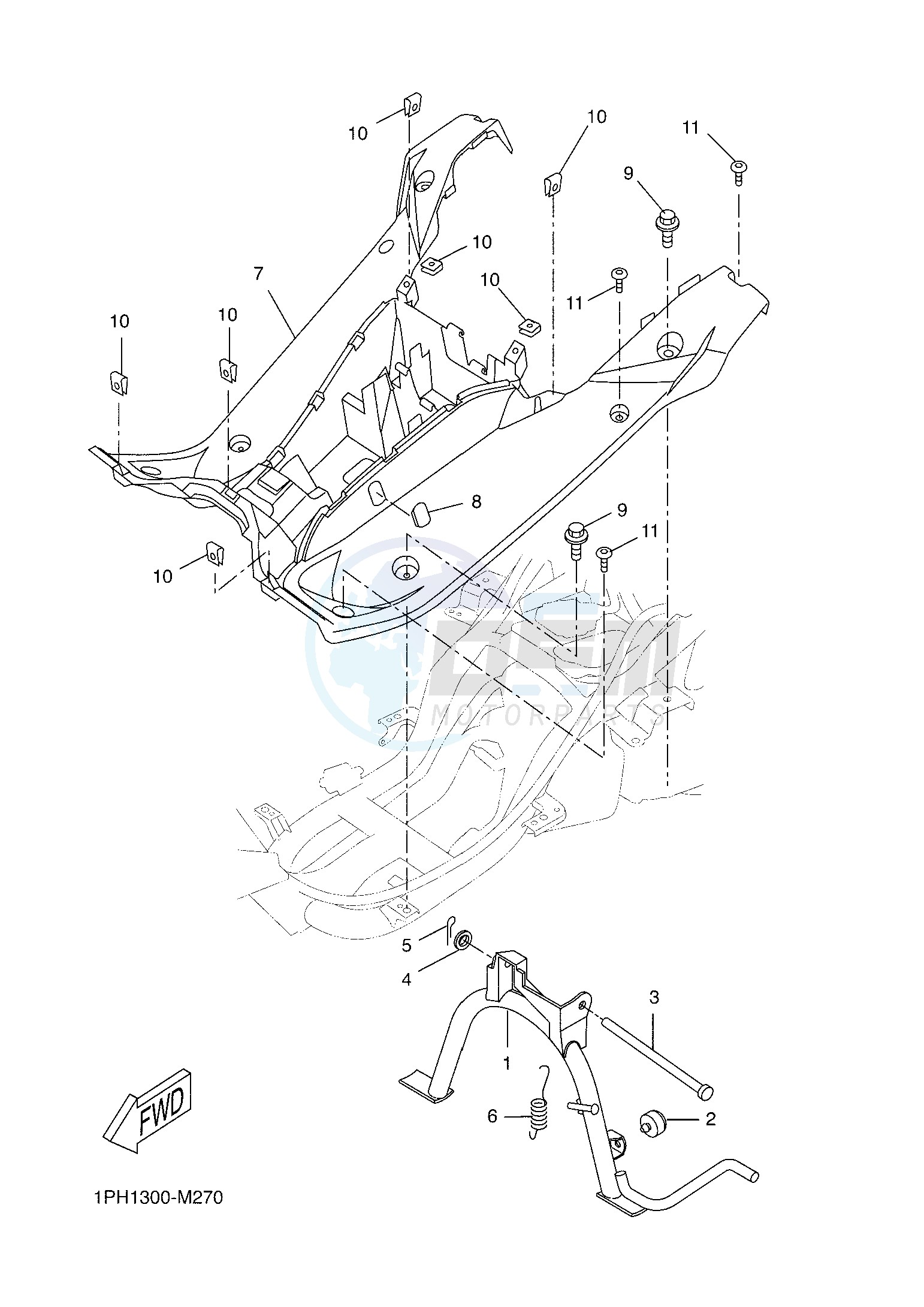 STAND & FOOTREST image