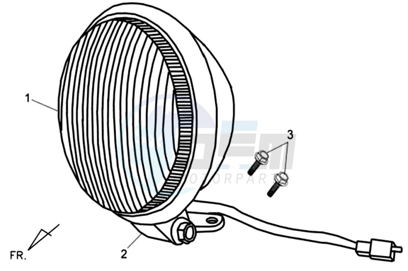 HEADLAMP CPL blueprint