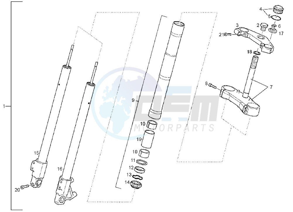 Front Fork blueprint