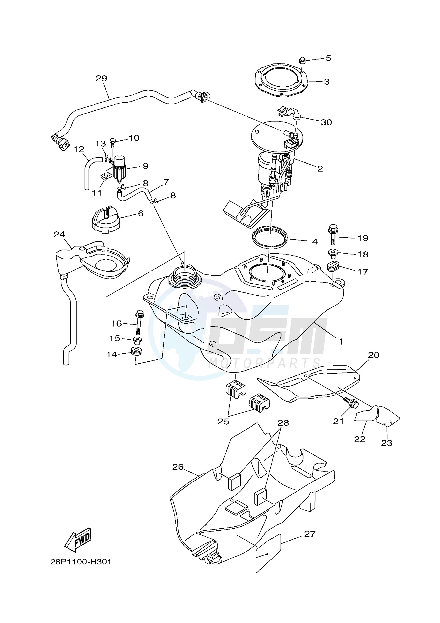 FUEL TANK blueprint