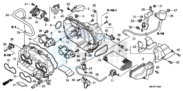 AIR CLEANER blueprint