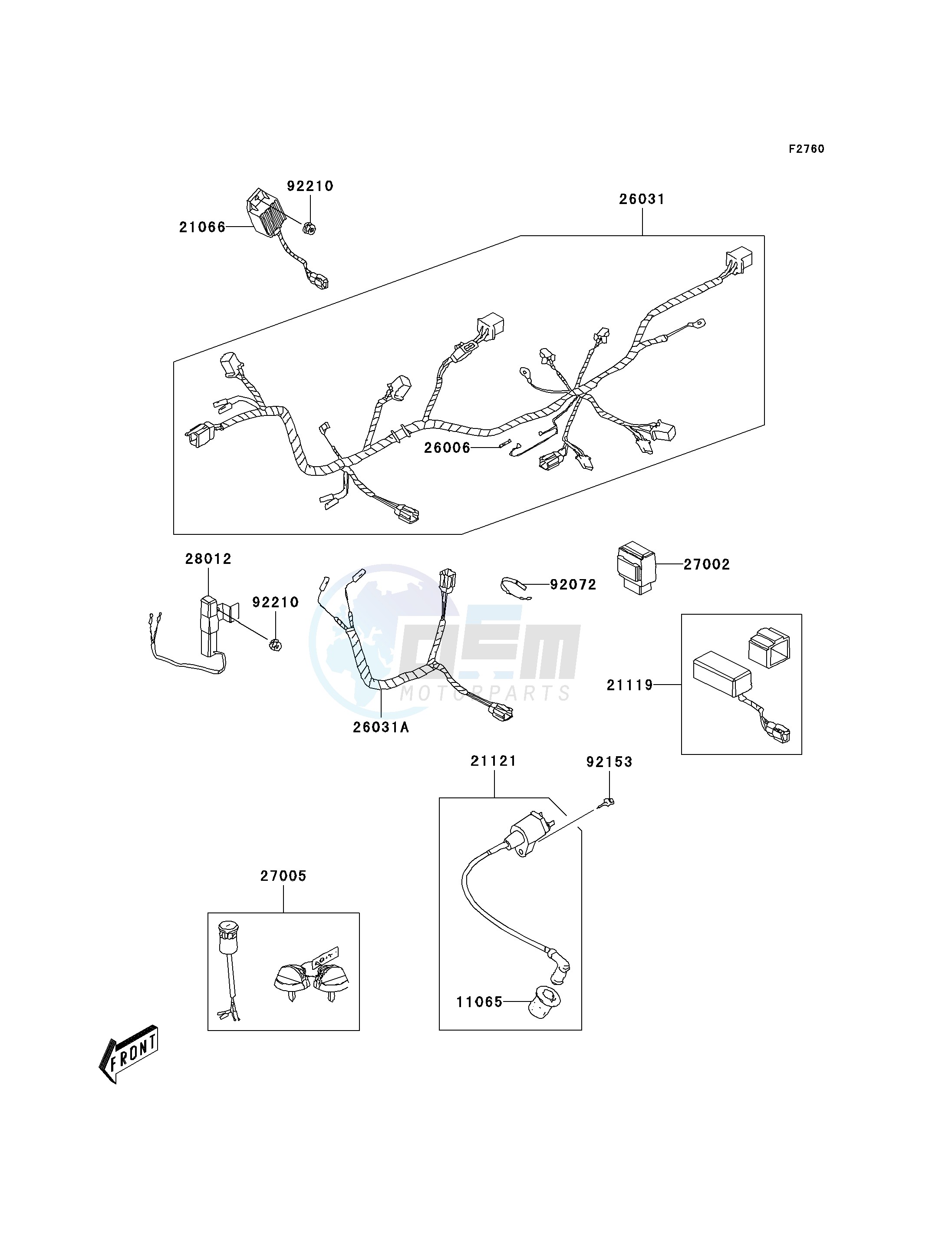 CHASSIS ELECTRICAL EQUIPMENT blueprint