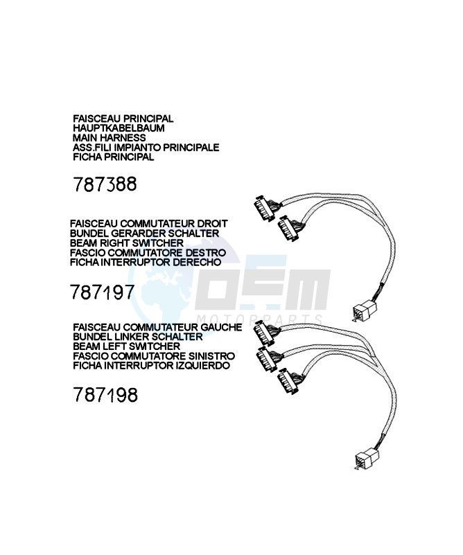 HARNESS CONNECTOR blueprint