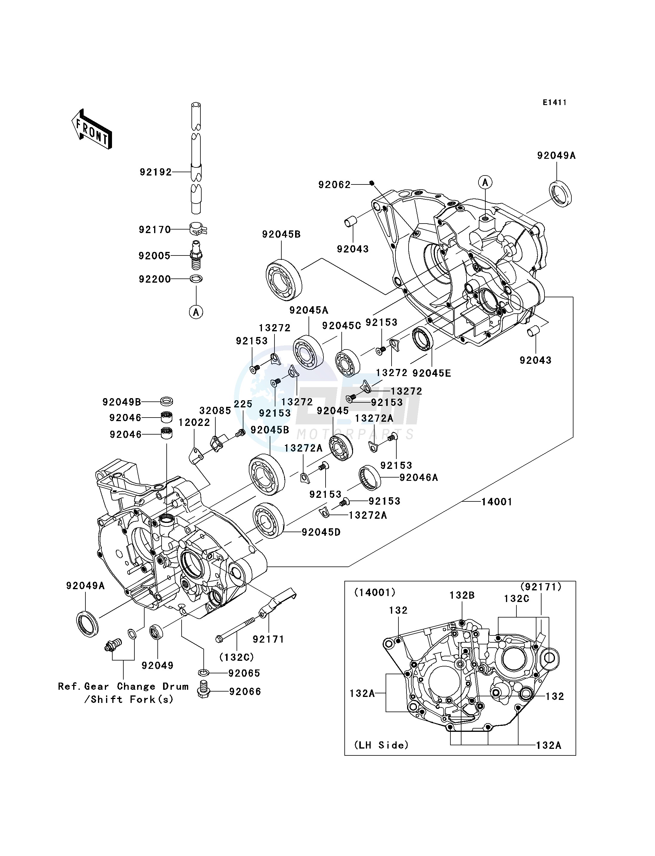 CRANKCASE blueprint