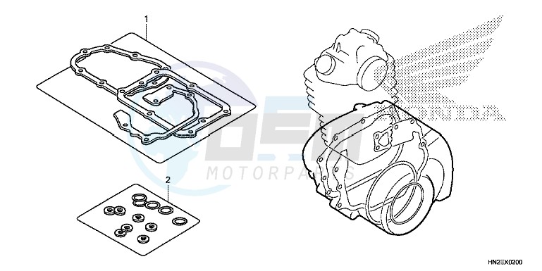 GASKET KIT B blueprint