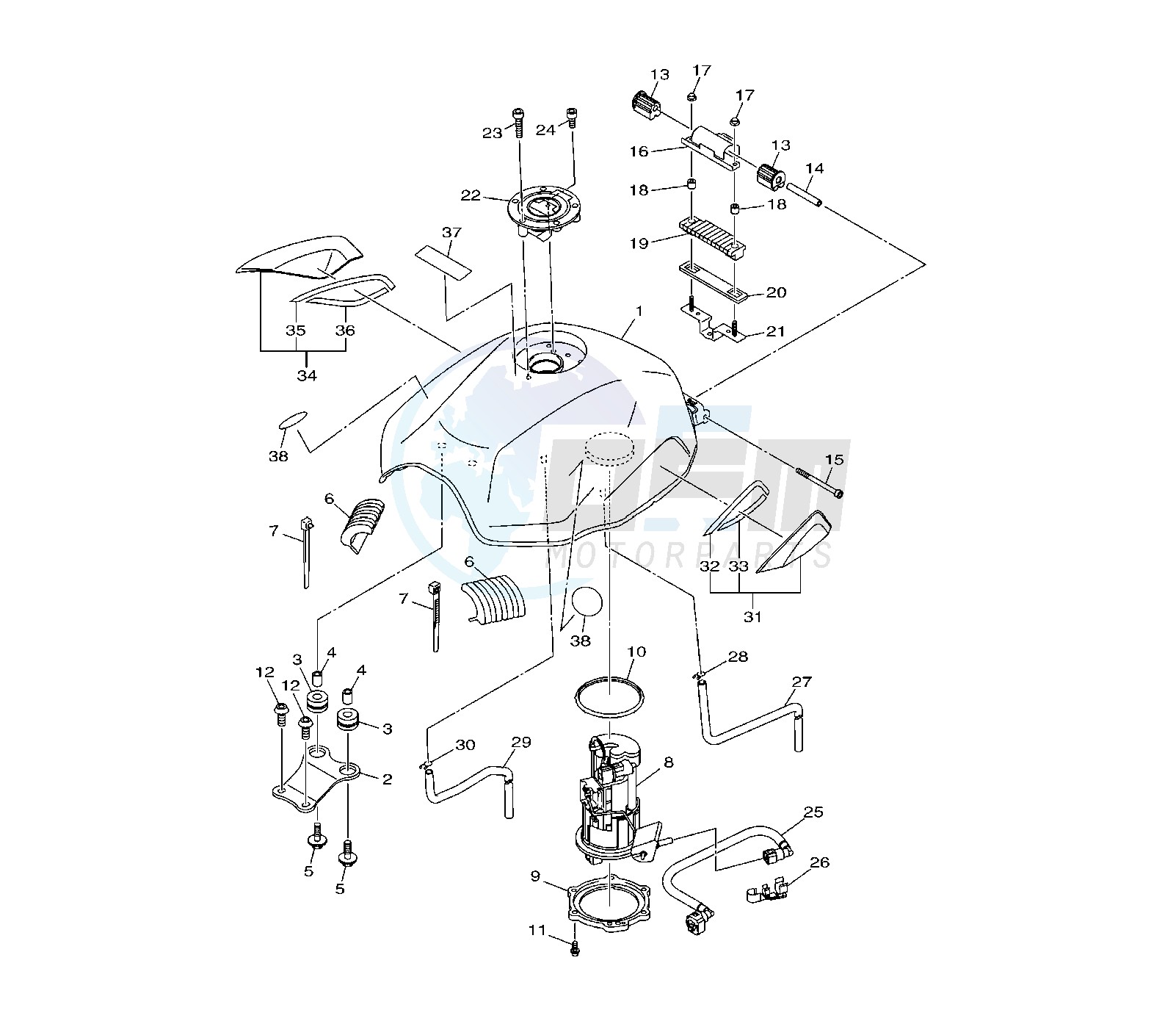 FUEL TANK image