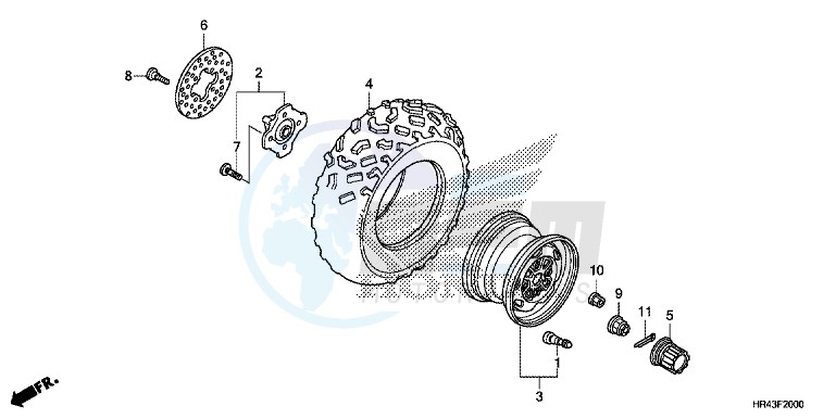 FRONT WHEEL image