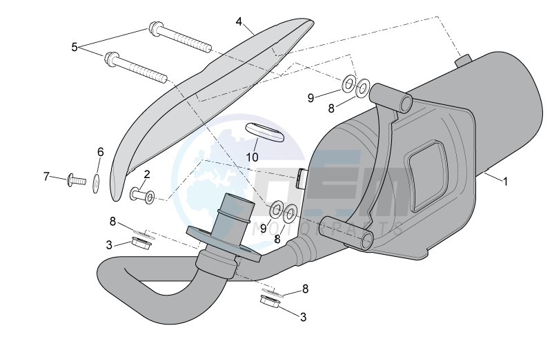 Exhaust pipe image