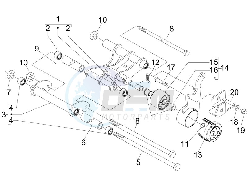 Swinging arm image