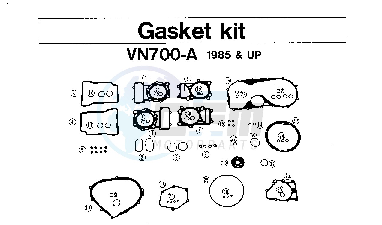 GASKET KIT blueprint