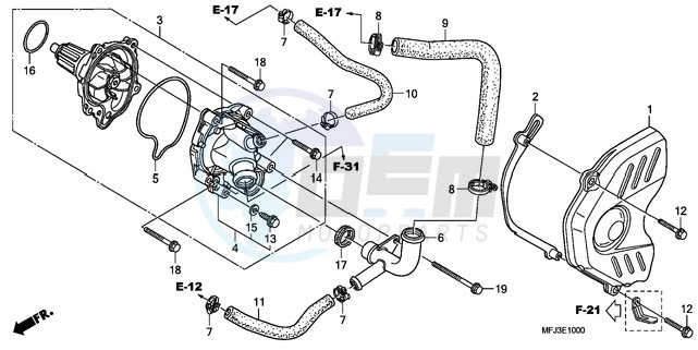 WATER PUMP image