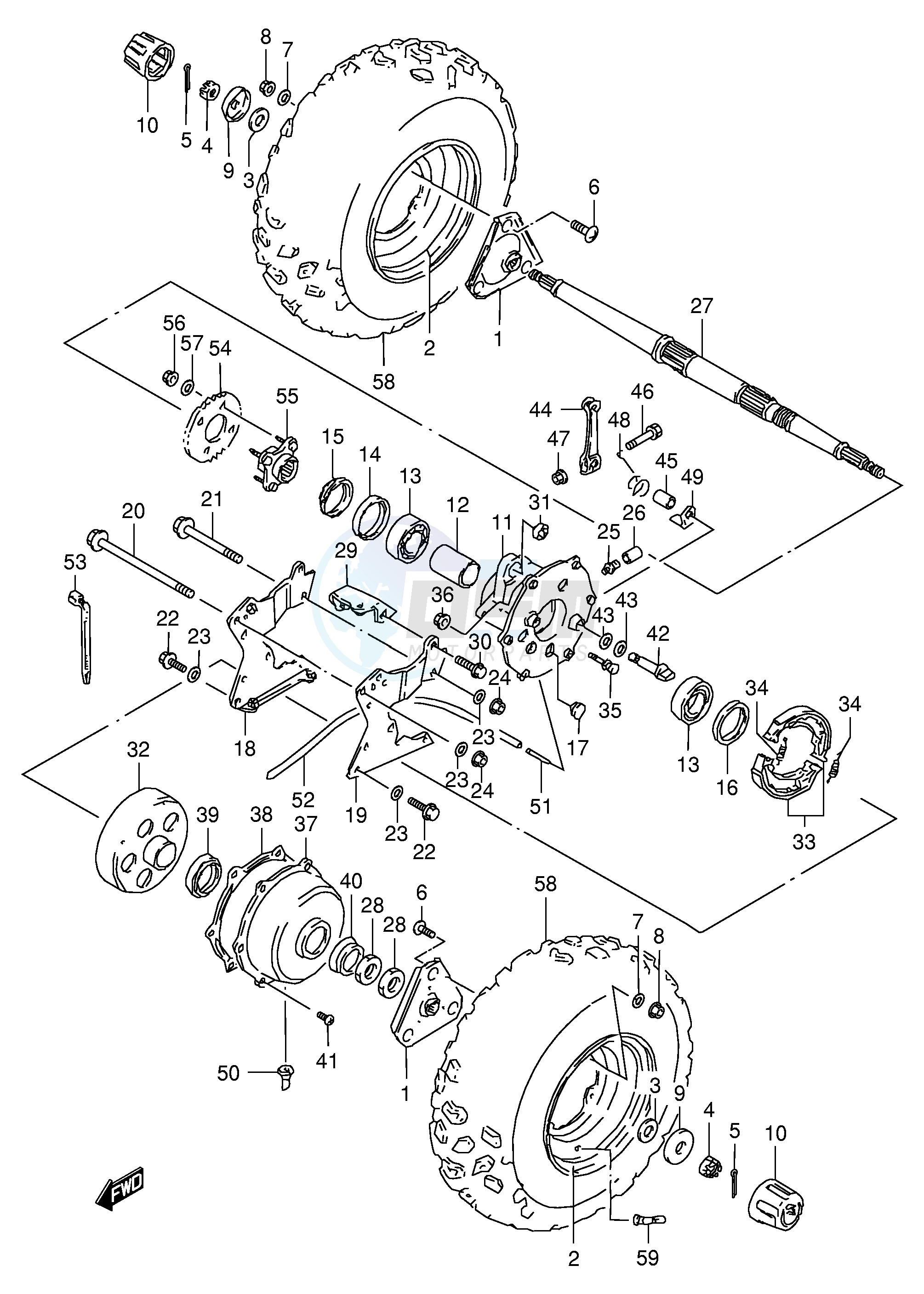 REAR WHEEL image