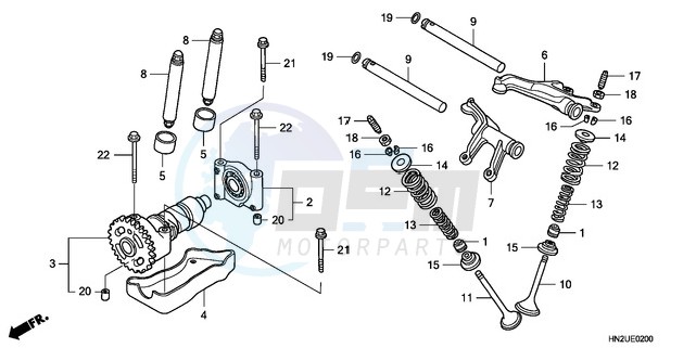 CAMSHAFT/VALVE image