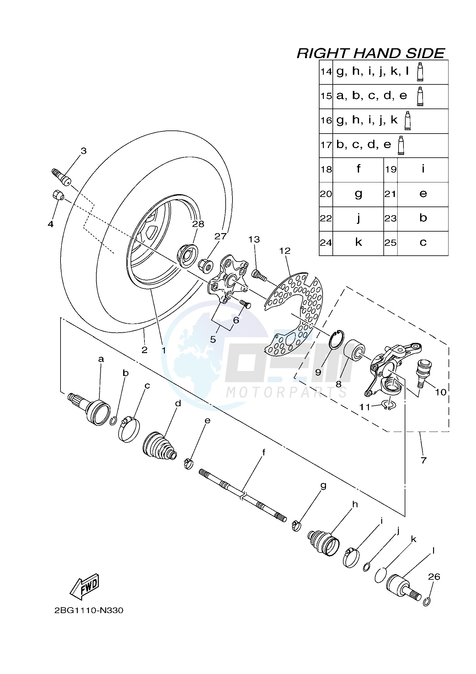 FRONT WHEEL 2 blueprint