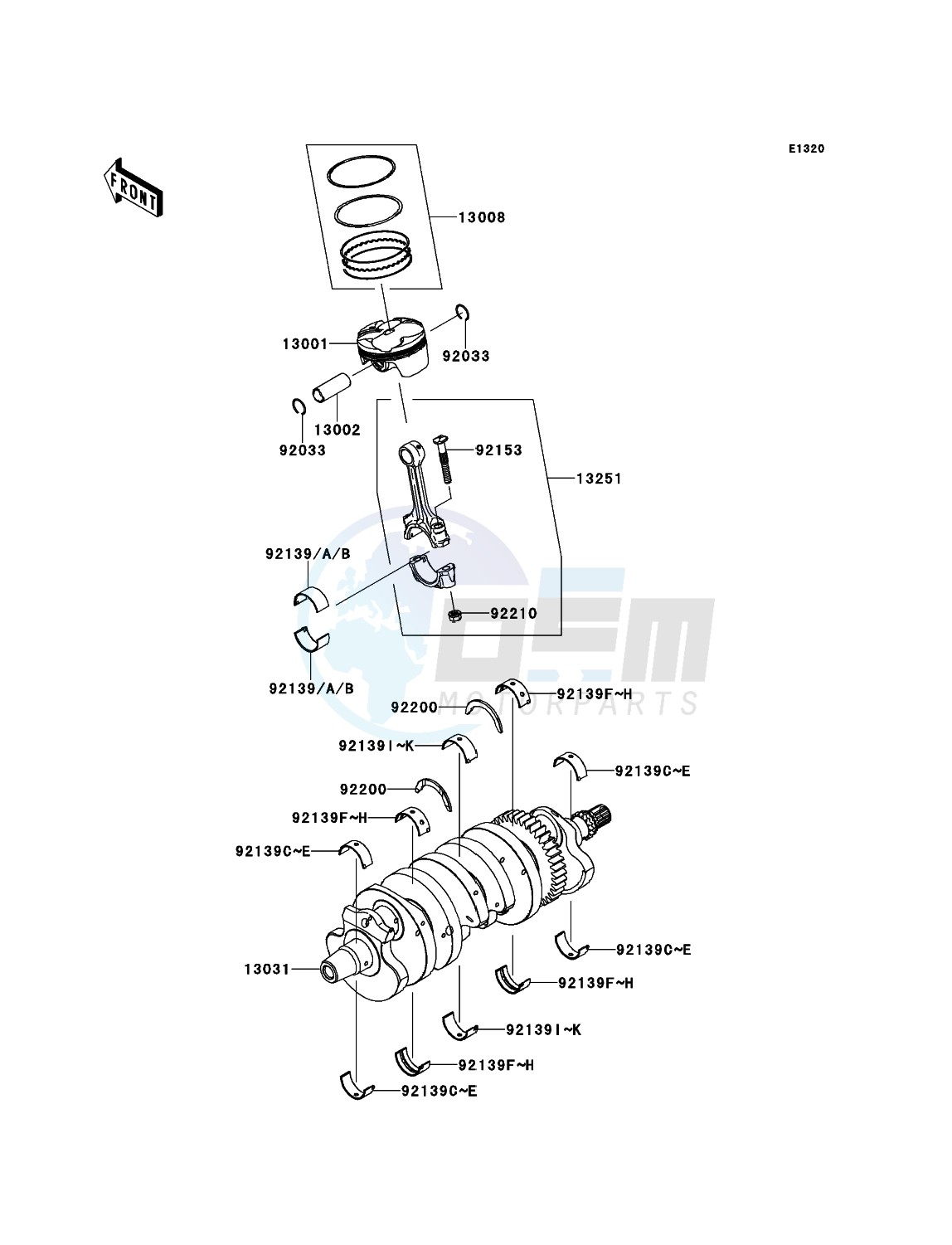 Crankshaft/Piston(s) blueprint