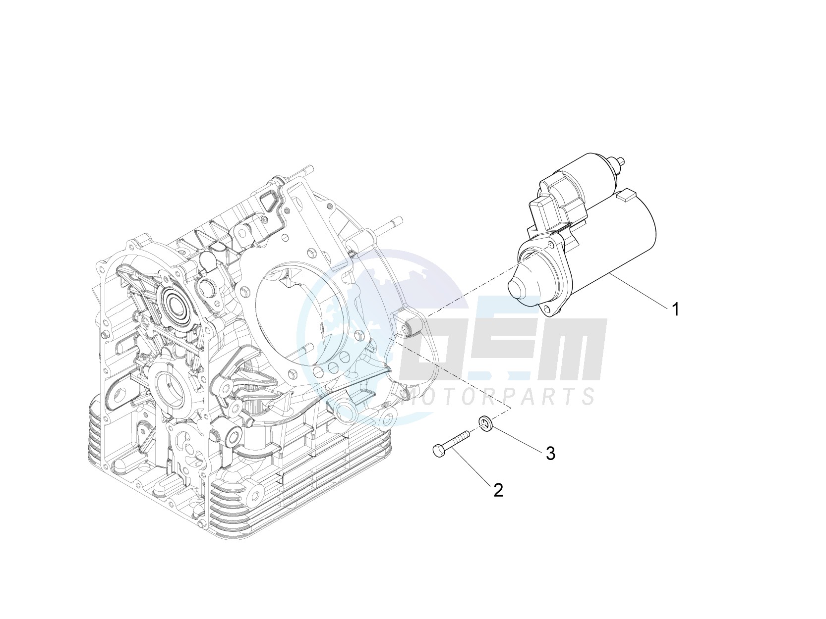 Starter / Electric starter blueprint