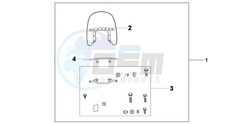 CUSTOM WINDSHIELD blueprint