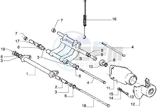 Swinging arm image