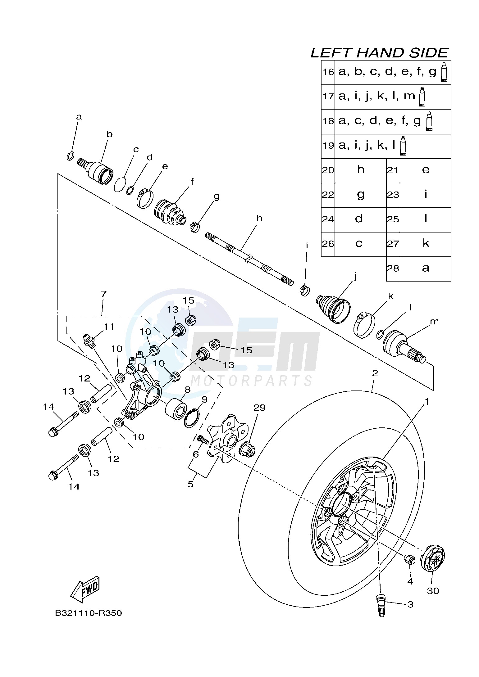 REAR WHEEL blueprint