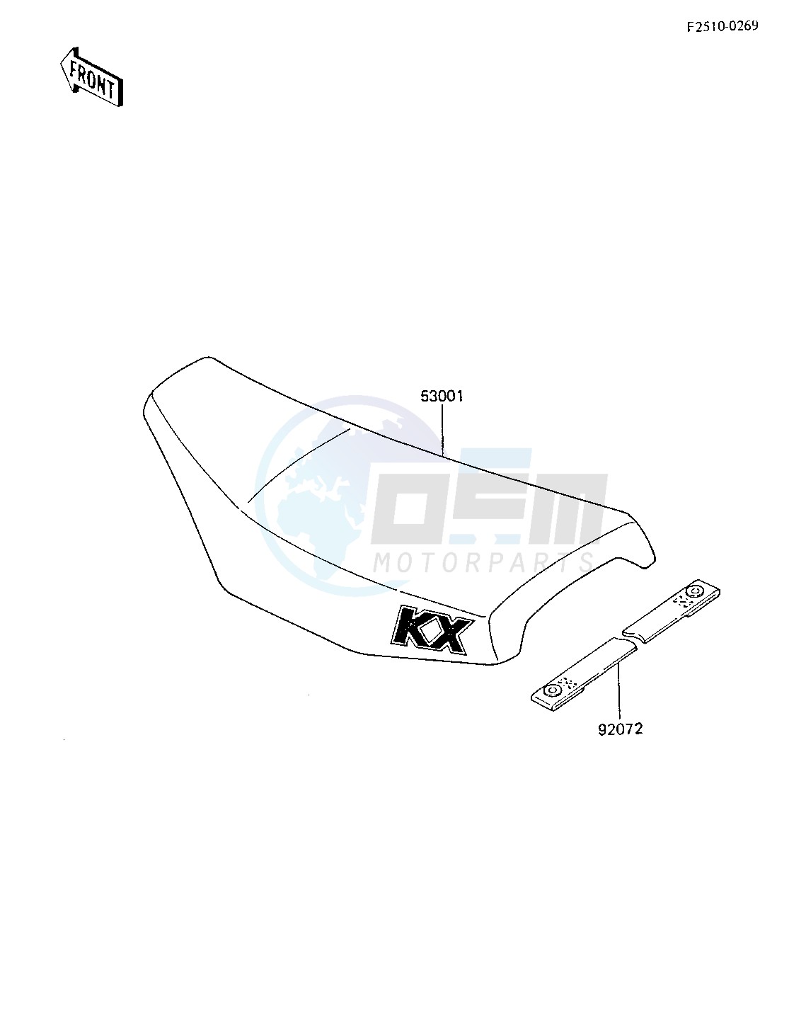 SEAT -- 85 KX80-E3- - blueprint