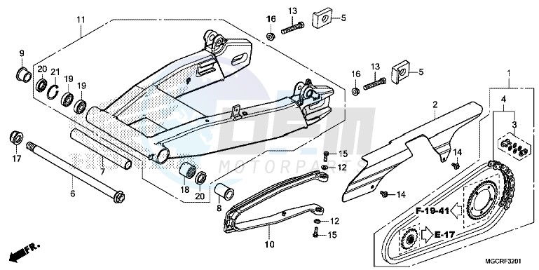 SWINGARM (CB1100NA/NAD) image