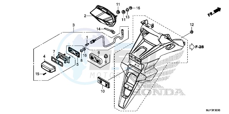 TAILLIGHT/LICENSE LIGHT image