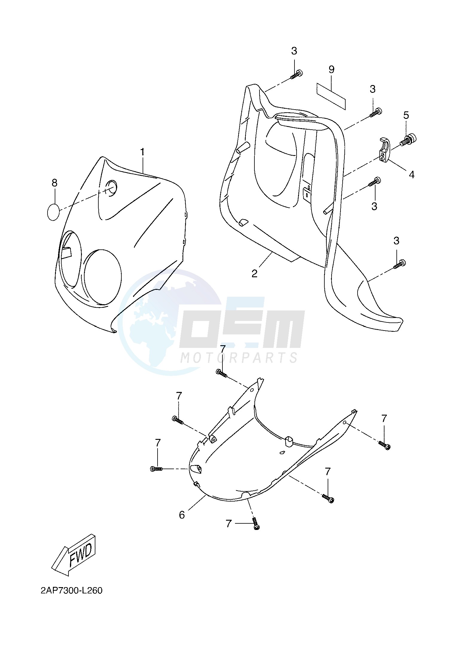 LEG SHIELD blueprint