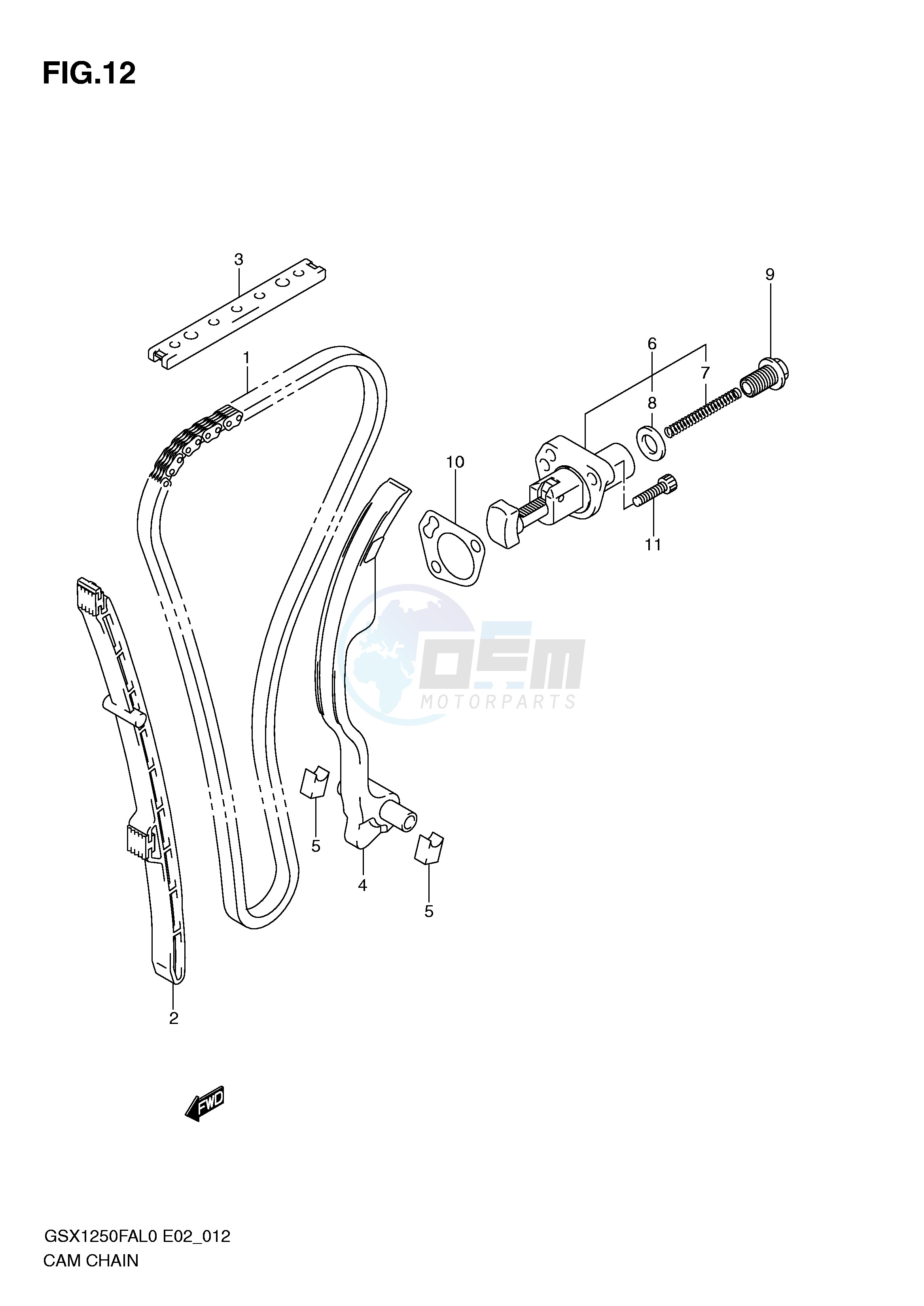 CAM CHAIN blueprint