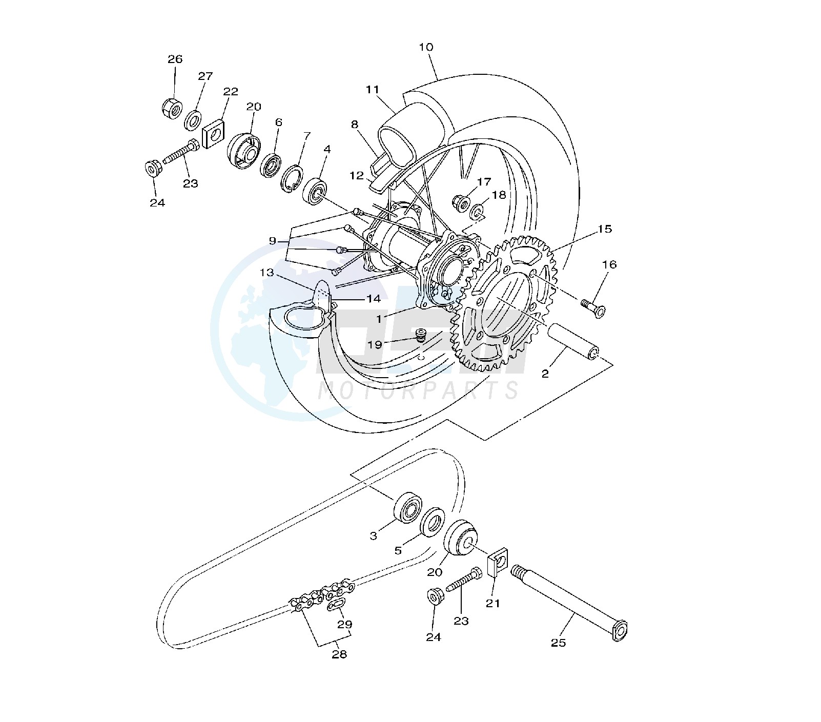 REAR WHEEL image