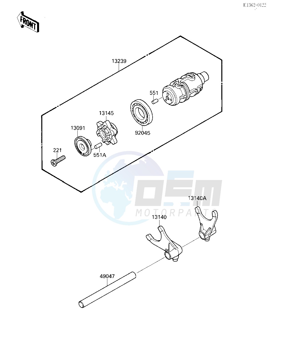 CHANGE DRUM_SHIFT FORK blueprint