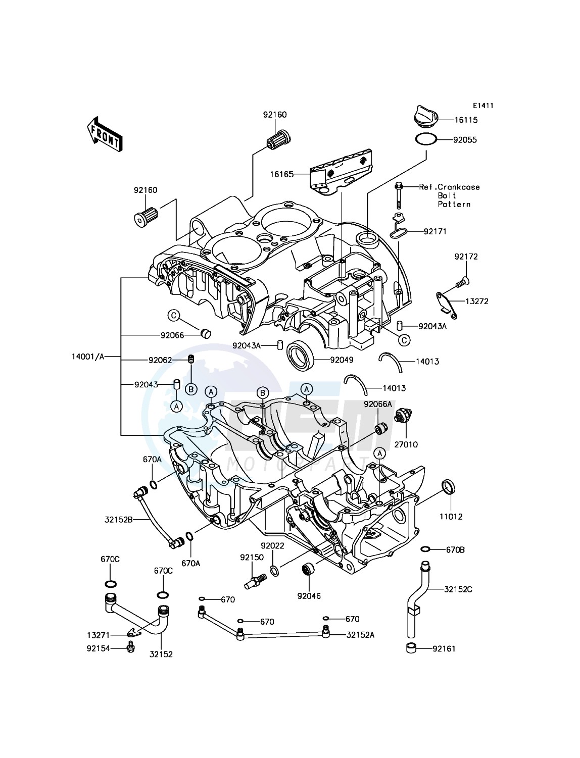 Crankcase blueprint