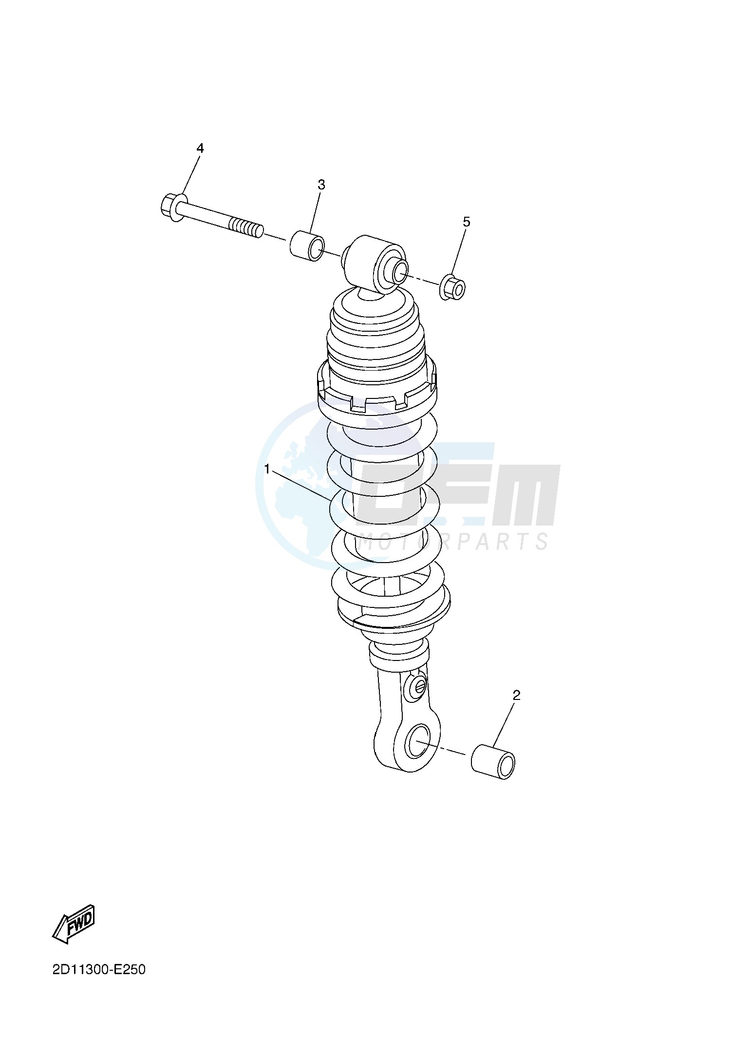 REAR SUSPENSION blueprint