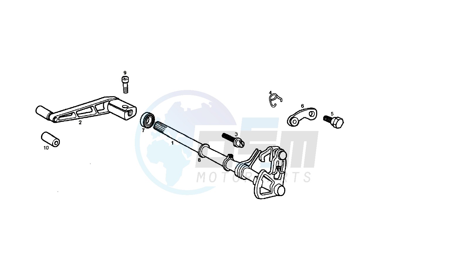 GEAR CHANGE MECHANISM image