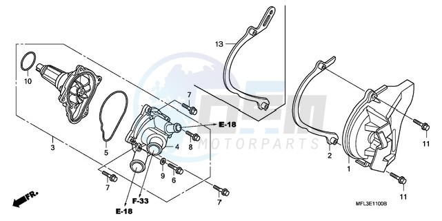 WATER PUMP image