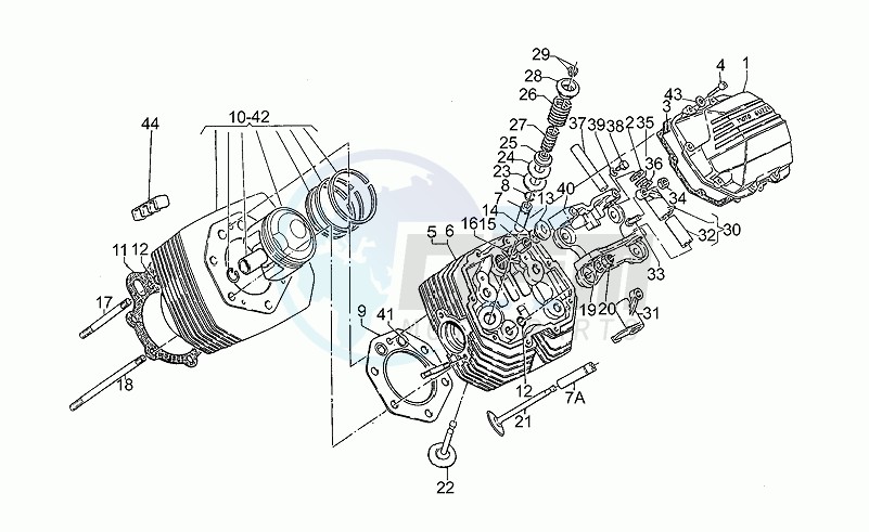 Cylinder head blueprint