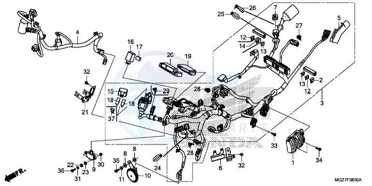 WIRE HARNESS blueprint