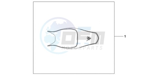 KIT SEAT ASSY SE blueprint