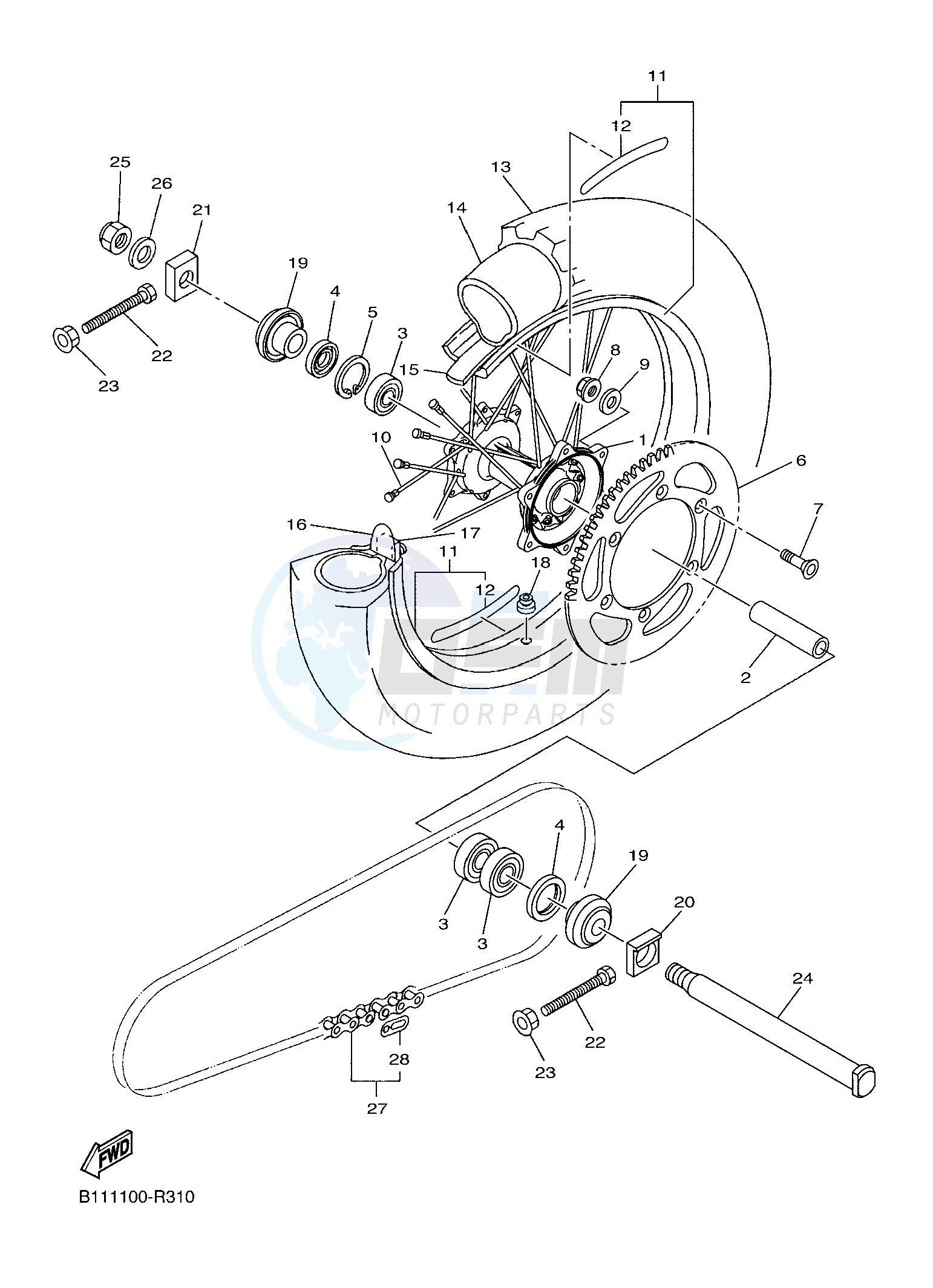 REAR WHEEL 1 image