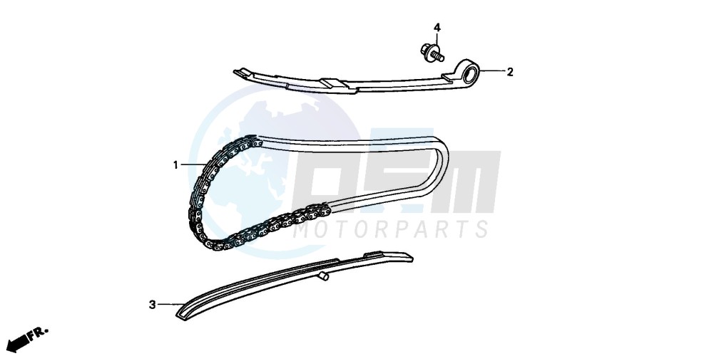 CAM CHAIN/TENSIONER blueprint