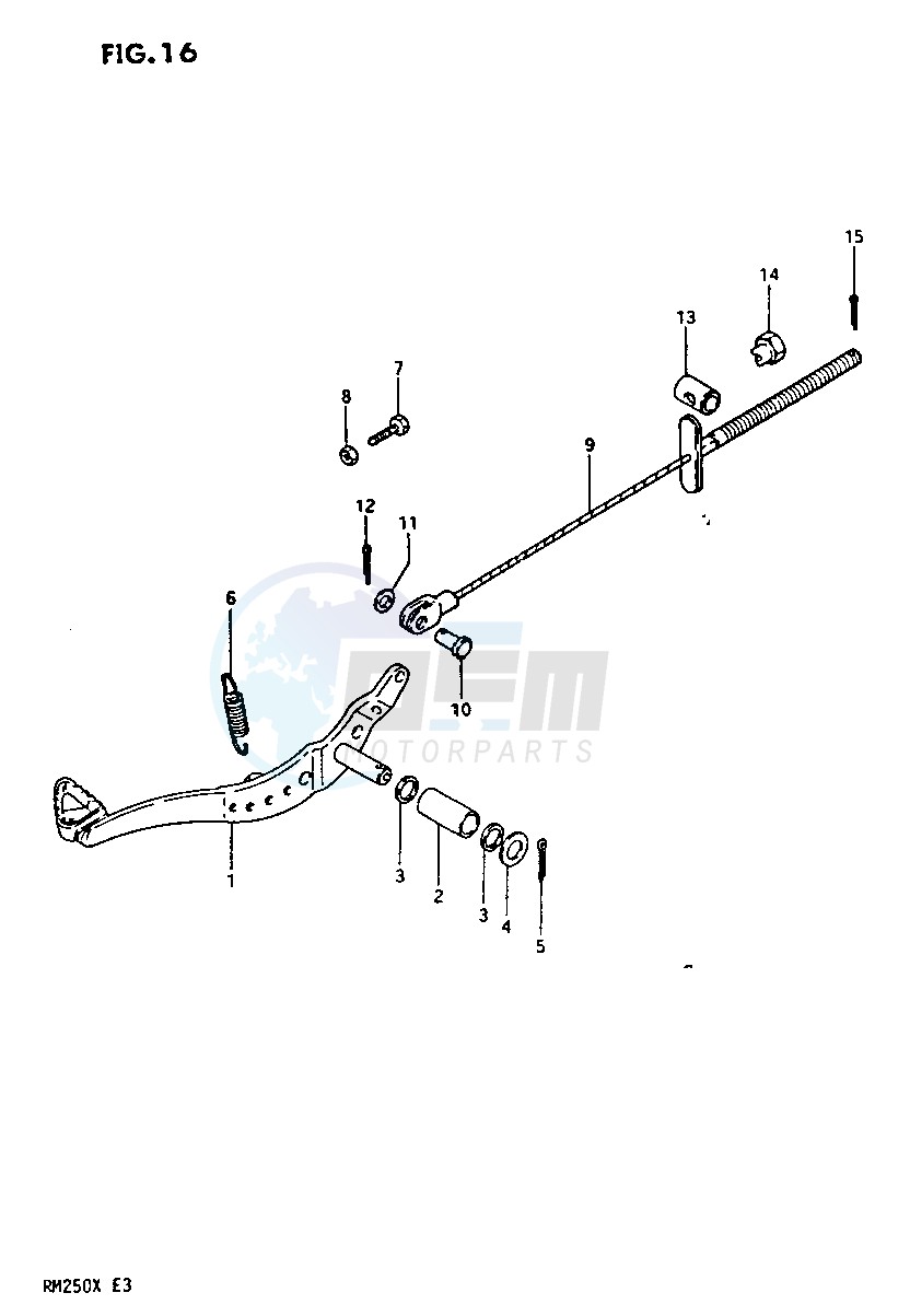 REAR BRAKE blueprint