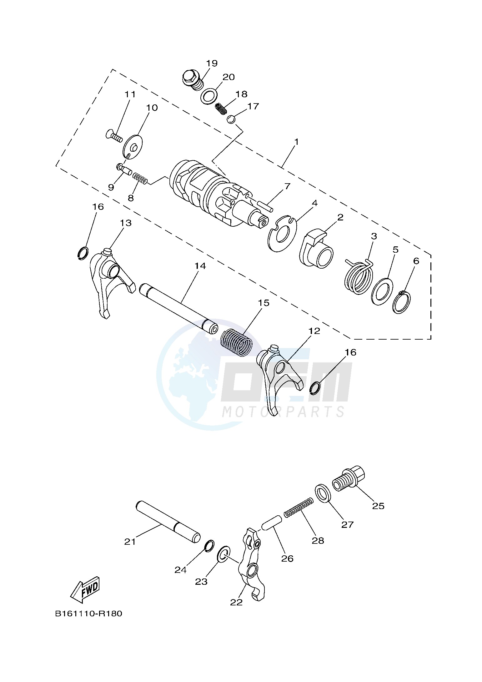 SHIFT CAM & FORK blueprint