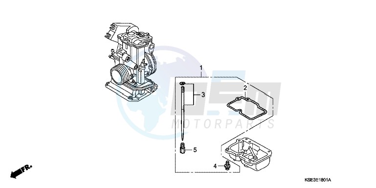 CARBURETOR O.P. KIT blueprint