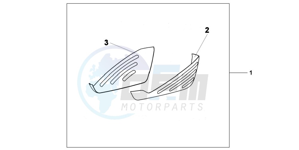 PANNIER SCUFF PAD SET B blueprint