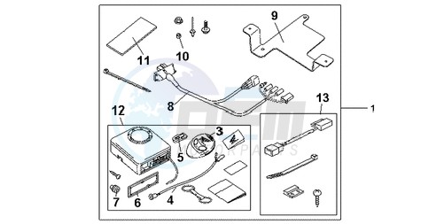 KIT ALARM SYS blueprint