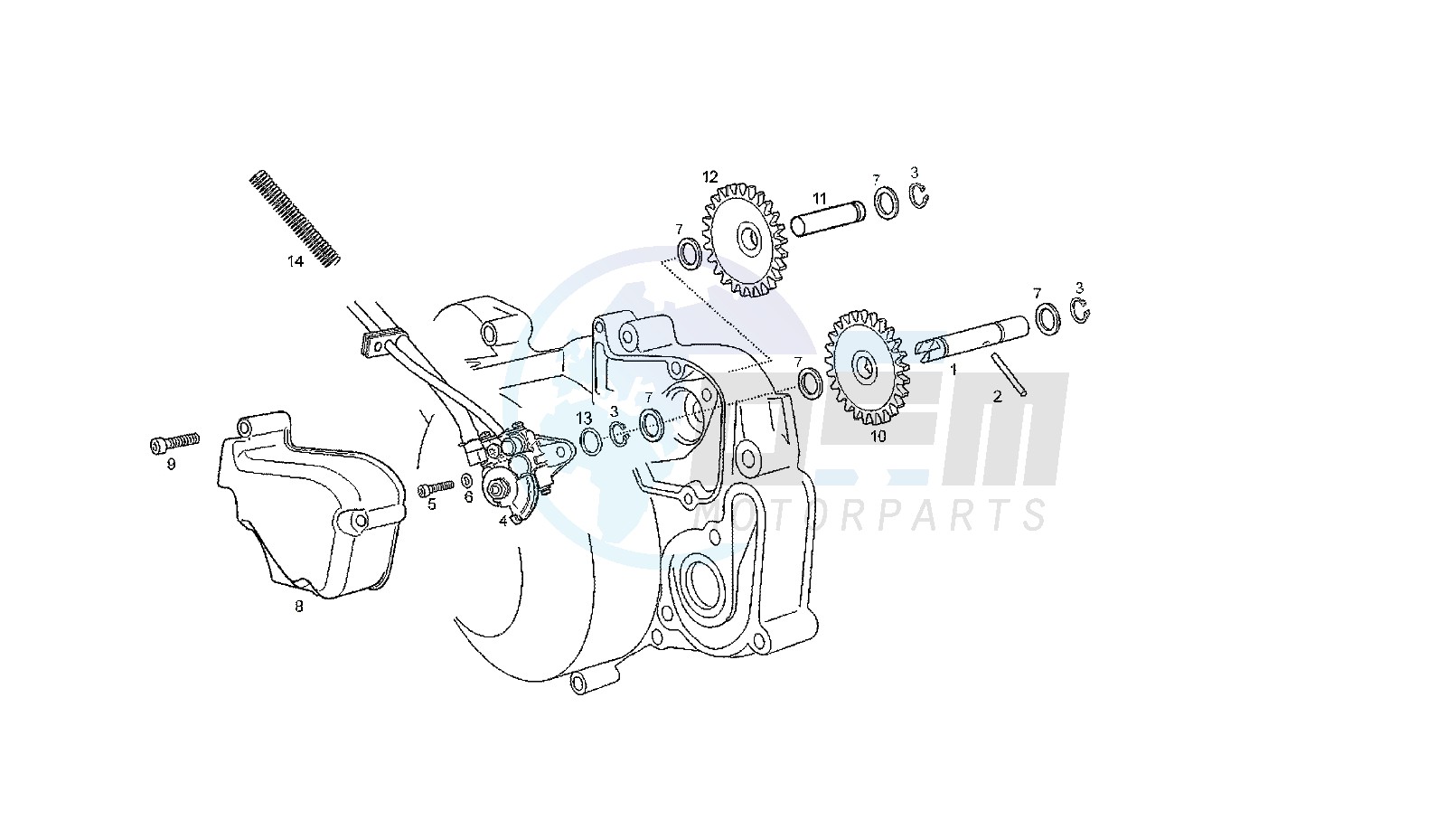 OIL PUMP blueprint