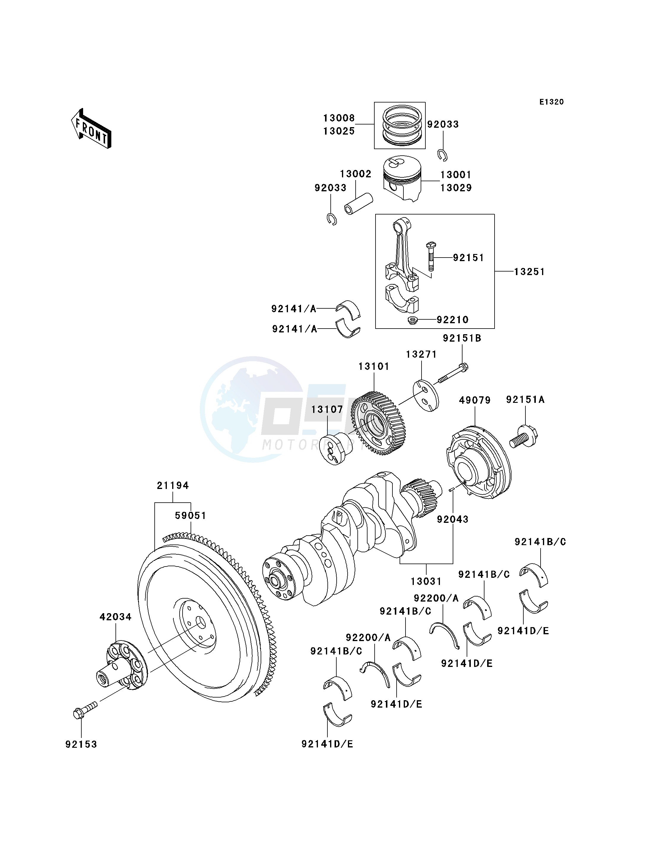 CRANKSHAFT_PISTON-- S- - blueprint