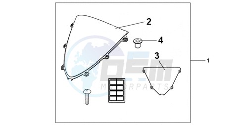 WINDSCREEN CLEAR blueprint