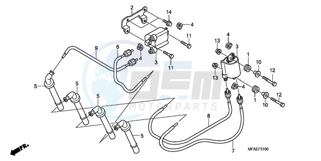 IGNITION COIL blueprint