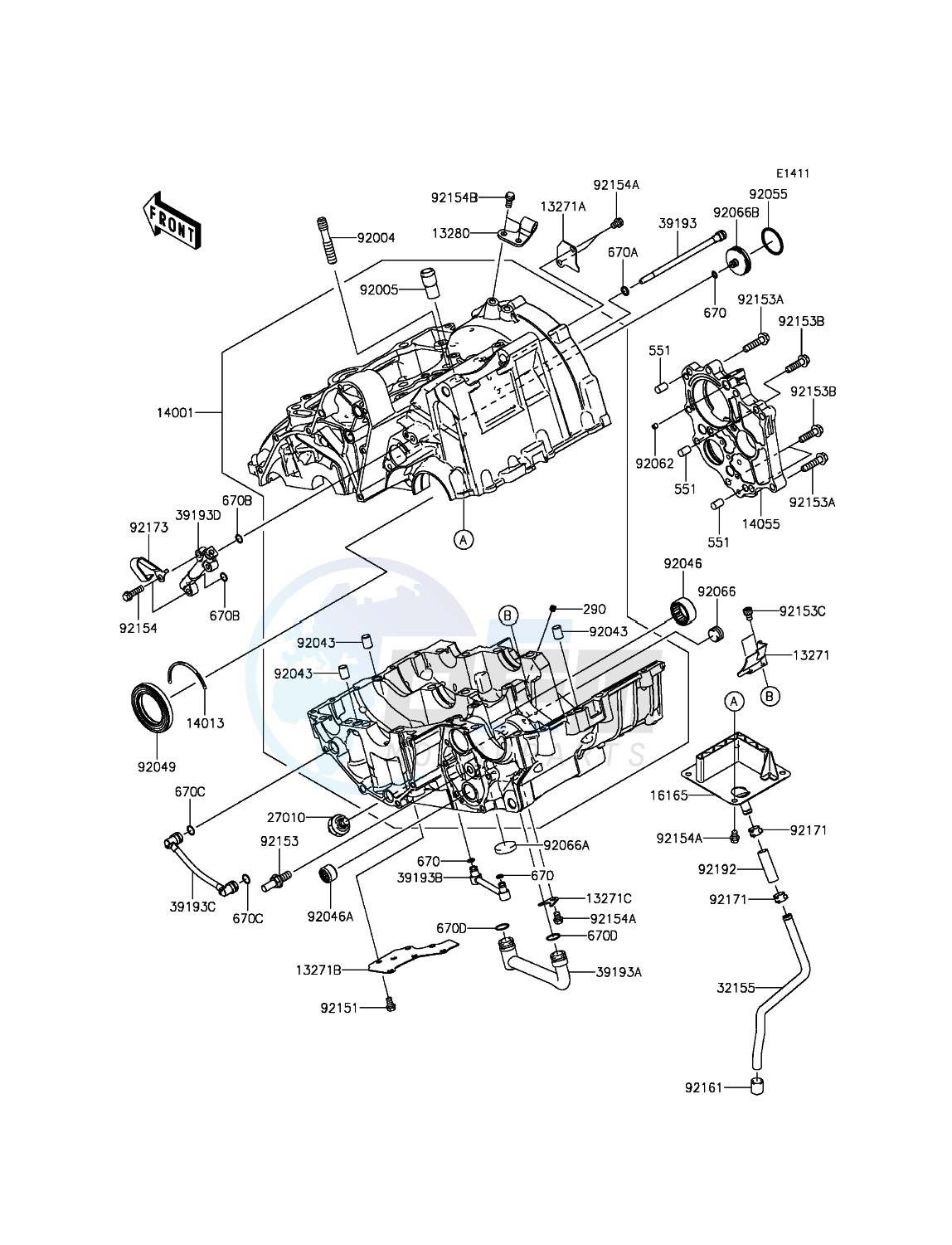 Crankcase blueprint